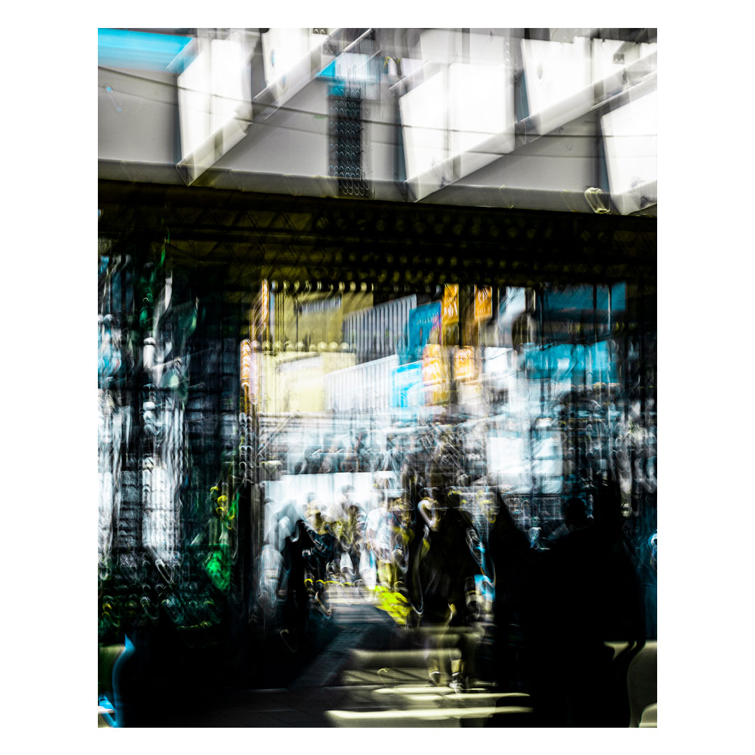 The hustle and bustle of the city. #01